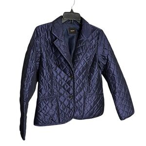 Aramis Women's Quilted Navy Jacket